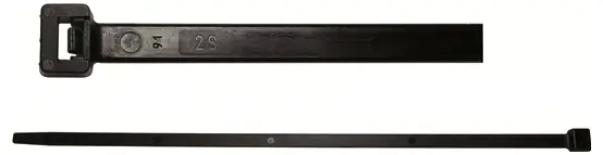 Кабельні стяжки CellPack KS 7.5/360/BK 146438, 360 мм, поліамід 6.6, 100 шт.