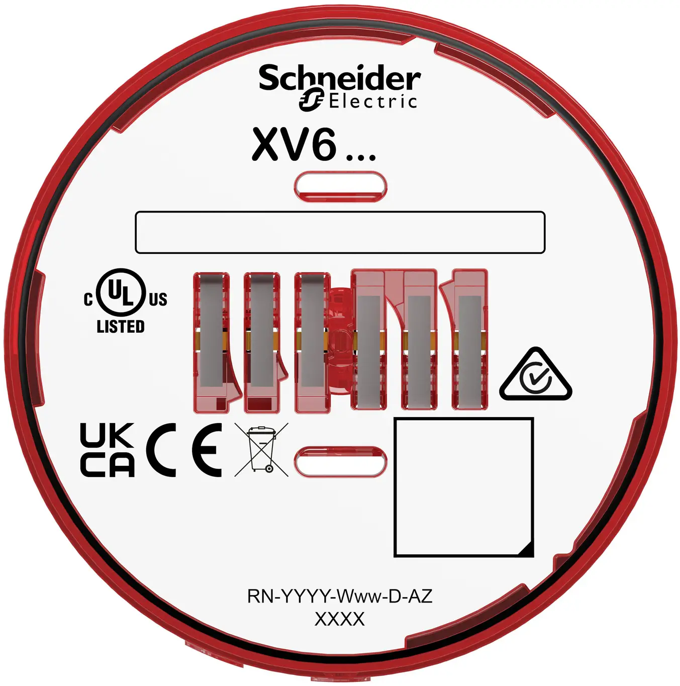 Елемент сигнальної колонки Schneider Electric XV6C24 XV6C24 1 шт.
