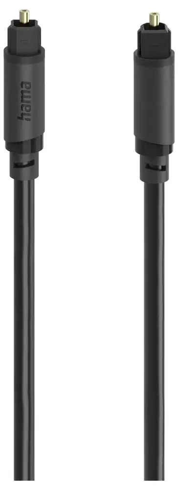 Аудиокабель Hama 00202015, Toslink/оптический, 0,75 м