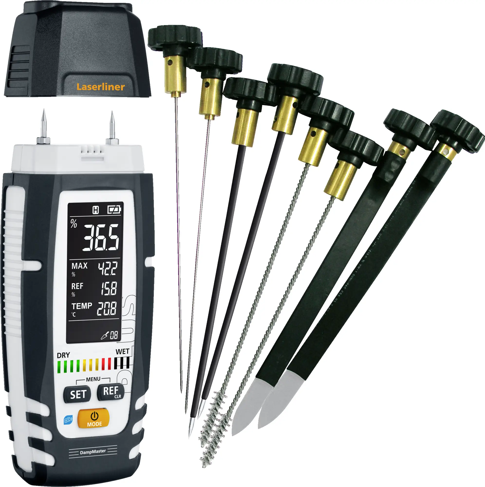 Гігрометр для будівельних матеріалів Laserliner DampMaster Allround Set