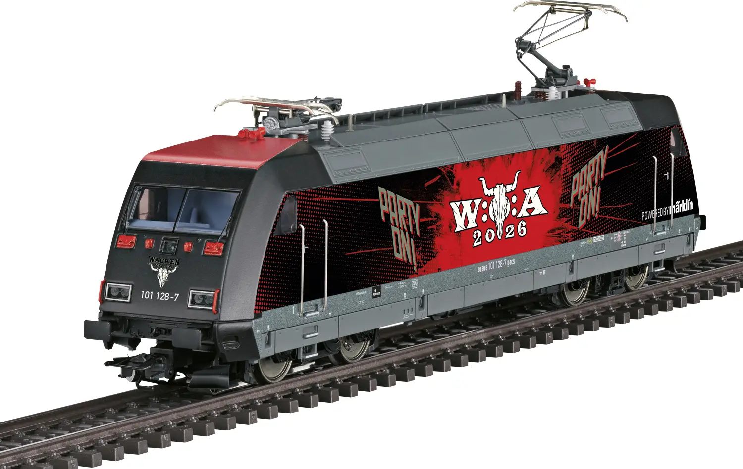 Електровоз H0 Märklin 039476, цифровий звук змінного струму, довжина над буферами: 219 мм, епоха: VI