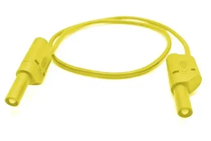 Провод для проверки безопасности Mueller Electric 22.421-.25M-4, штекерный банановый разъем 4 мм, штекерный банановый разъем 4 мм,