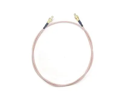 Коаксіальний кабель Mueller Electric BU-4150003MM750, зовнішній діаметр: 2,5 мм, RG316, 50 Ом, 50 дБ, прозорий, коричневий, 1 шт.