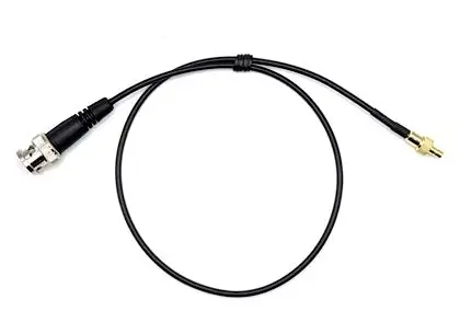 Коаксиальный кабель Mueller Electric SMBM-BNCM17405, внешний диаметр: 2,8 мм, RG174, 50 Ом, 40 дБ, черный, 1 шт.