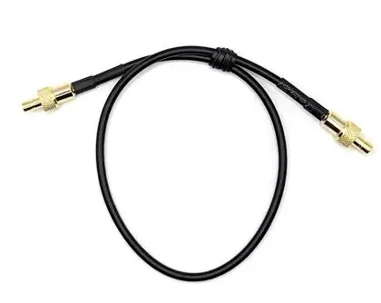 Коаксиальный кабель Mueller Electric SMBM-SMBM17403, внешний диаметр: 2,8 мм, RG174, 50 Ом, черный, 1 шт.