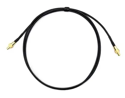 Коаксиальный кабель Mueller Electric SMBM-SMBM17410, внешний диаметр: 2,8 мм, RG174, 50 Ом, 40 дБ, черный, 1 шт.