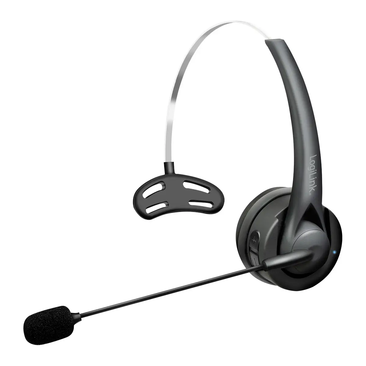 Наушники LogiLink BT0075 Bluetooth, накладные, черные.