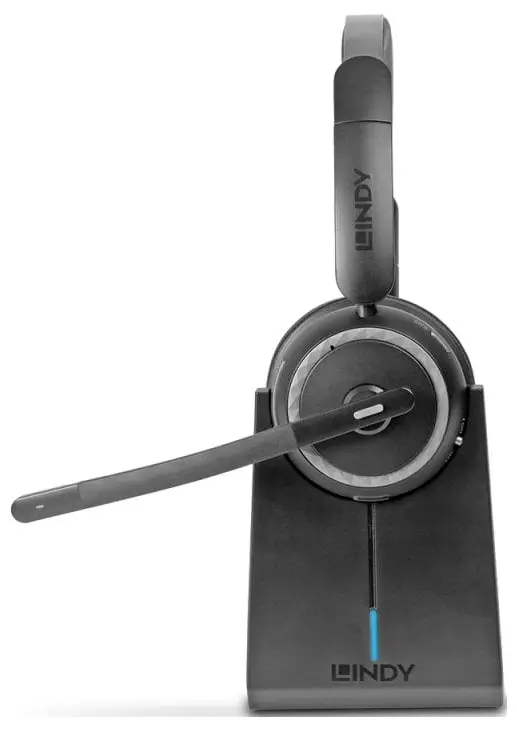 Наушники LINDY L118 WL Bluetooth накладные, черные, для использования с компьютером.