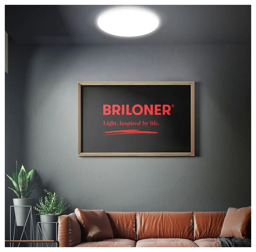 Стельовий світильник для ванної кімнати Briloner 3833016, 36 Вт, 4000 лм