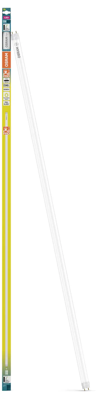 Светодиодная трубка OSRAM HOMELIGHTING 4099854753312 G13 14 Вт, теплый белый свет