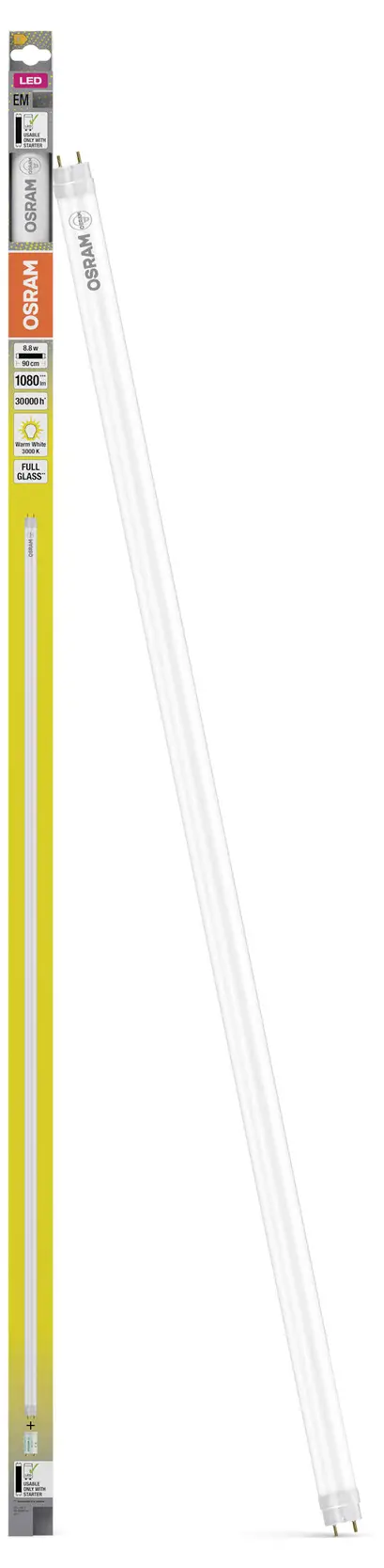 Светодиодная трубка OSRAM HOMELIGHTING 4099854753275 G13 8,8 Вт, теплый белый свет
