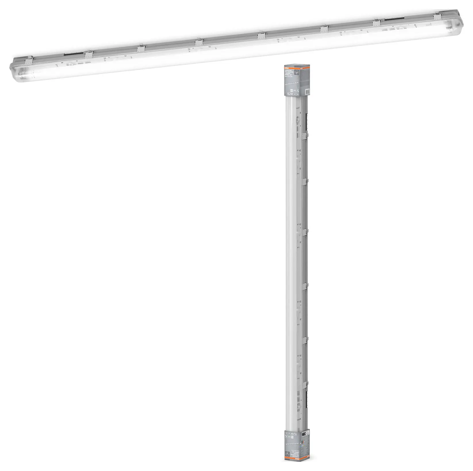 Светодиодная лампа OSRAM HOMELIGHTING Submarine PRO ADV THRU для влажных помещений, светодиодная трубка G13 26 Вт, холодный белый/