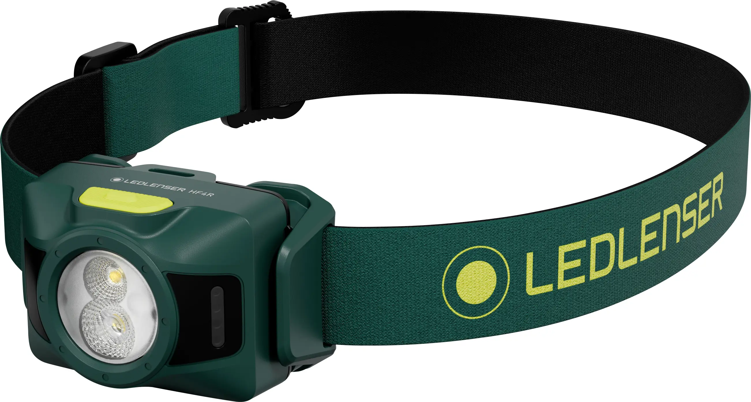 Налобный фонарь Ledlenser HF4R, цвет «лесной зеленый», 650 лм, время работы 3 часа, вес 92 г.