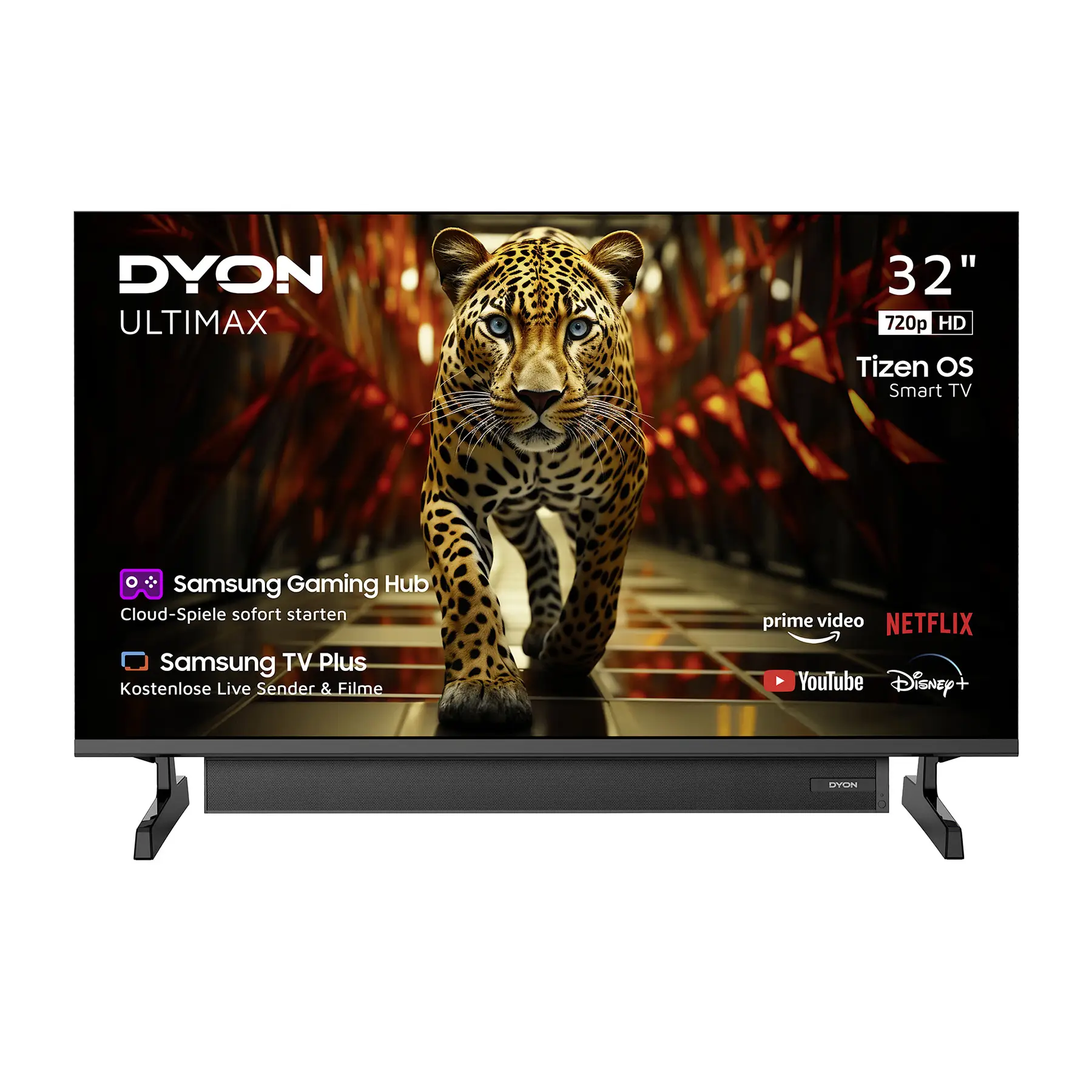 РК-телевізор Dyon DYON Ultimax 32H-TI-WS, 80 см, 32 дюйми, EEK F (A - G)
