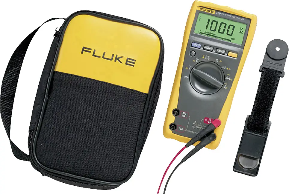 Мультиметр Fluke FLUKE-179 EGFID/TPAK/C25 с цифровой калибровкой ISO, категория III 1000 В, категория IV 600 В. Отображаемые значе