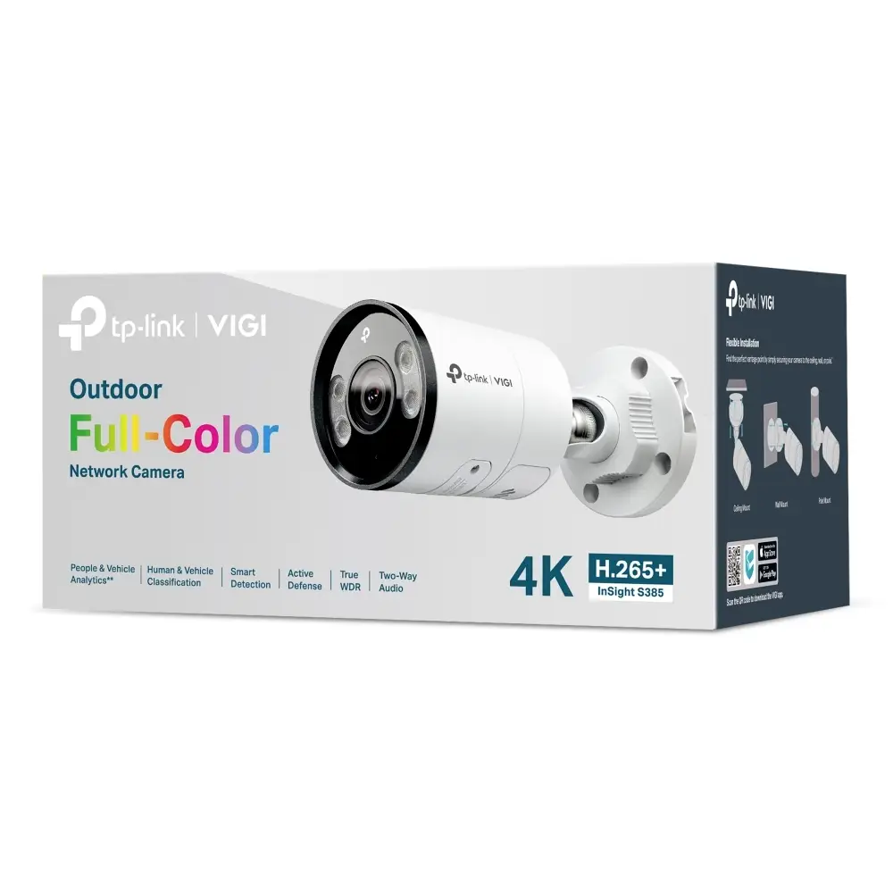 Дротова IP-камера відеоспостереження TP-LINK INSIGHT S385(4MM)