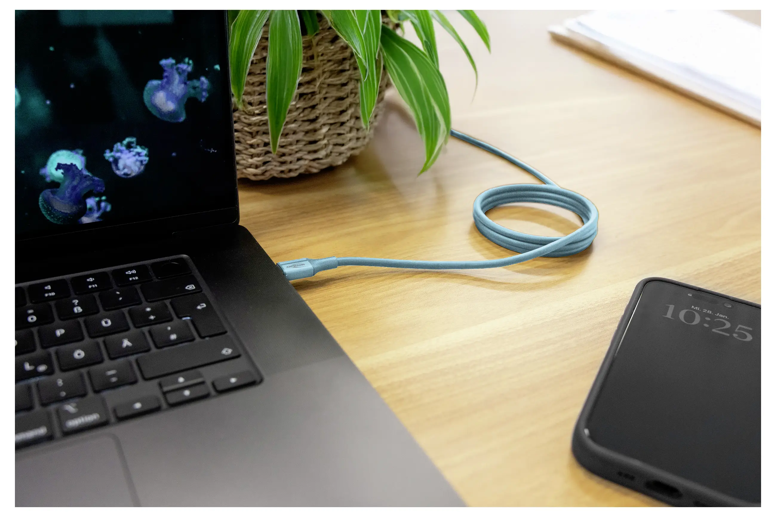Кабель Ansmann 1700-0202, USB-C®, 1,2 м