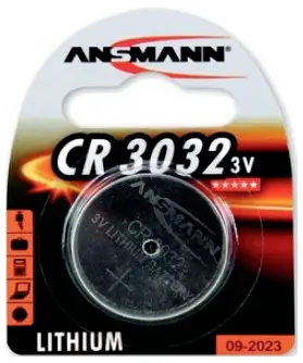 Акумуляторна батарейка-ґудзик BR 3032 Ansmann 3 V 1 шт. 550 мАг літієва
