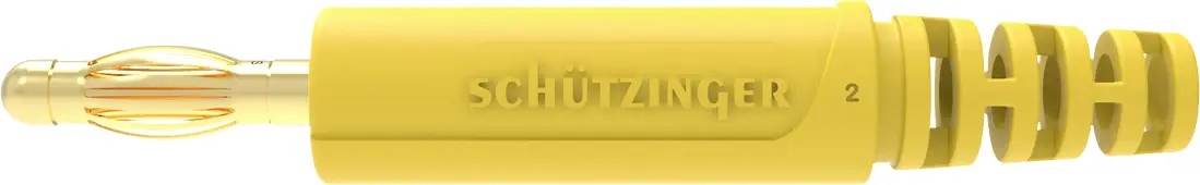 Разъем Schützinger DI FK 9900 L Au / GE Male с пружинным фиксатором, 1 шт.