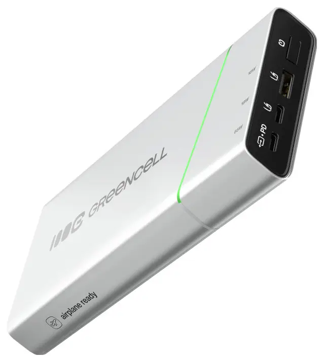 Зовнішній акумулятор Green Cell GC-PBPLGC20P 26800 мАг Швидка зарядка, Power Delivery Літій-іонний USB-C®