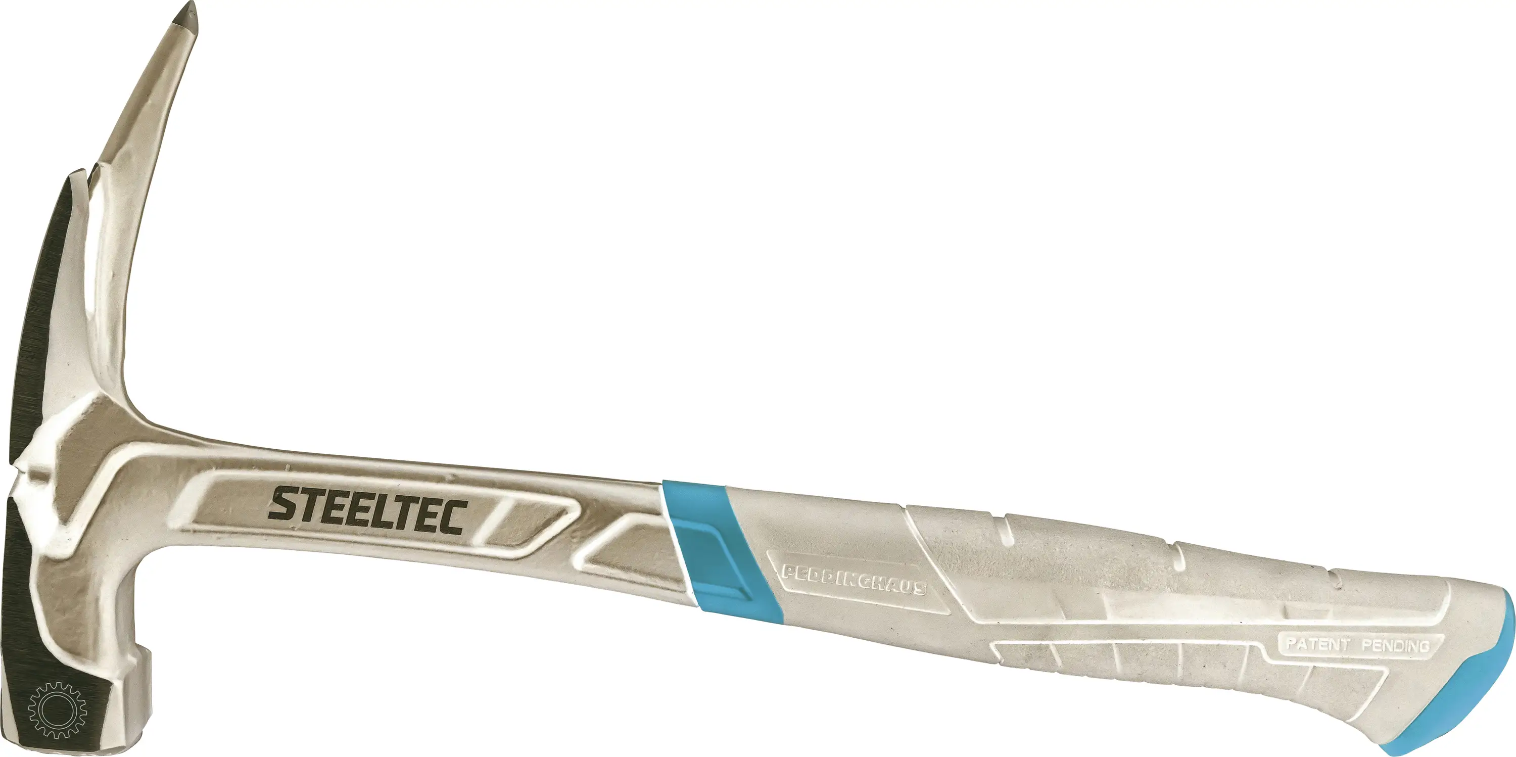 Плотницкий молоток Peddinghaus LATTHAMMER STEELTEC 820G 5130050000 с эргономичной рукояткой, 820 г, 320 мм, DIN 7239, 1 шт.