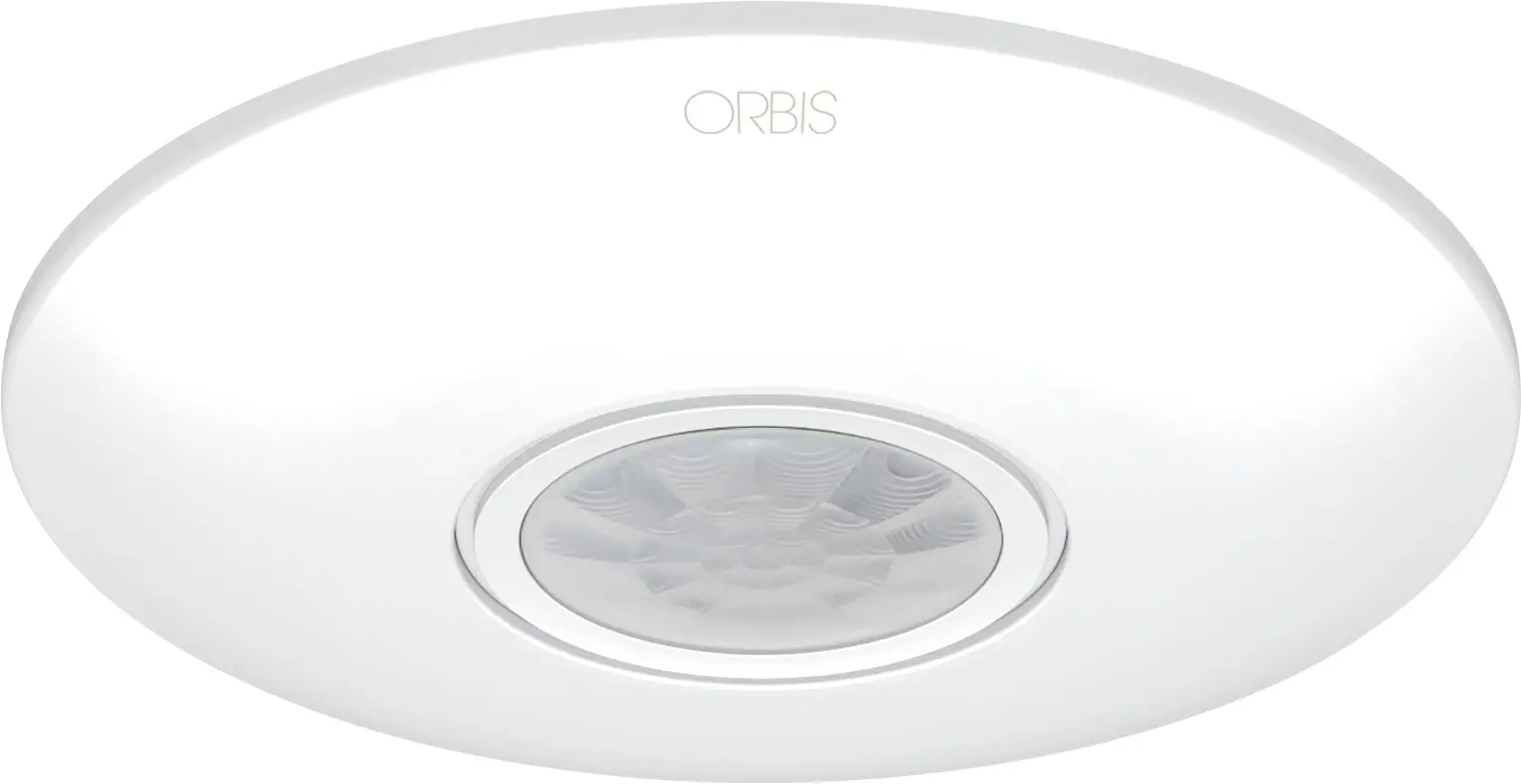 PIR датчик руху ORBIS Zeitschalttechnik OB137112 360 ° IP20 білий