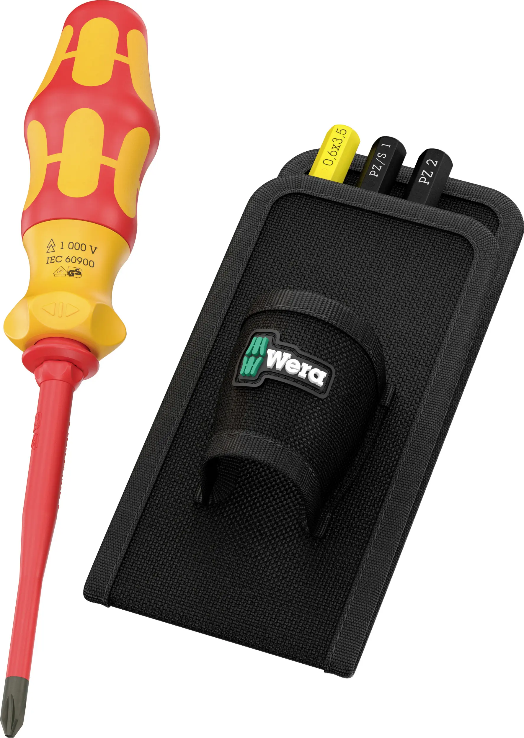 Набор сменных отвёрток Wera VDE GO RA 1 05006620001