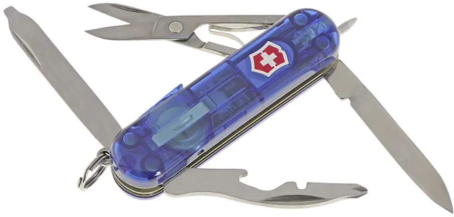 Мультитул Victorinox Midnite Manager Rubin 0.6366.T2, кишеньковий ніж, 58 мм, 10 функцій