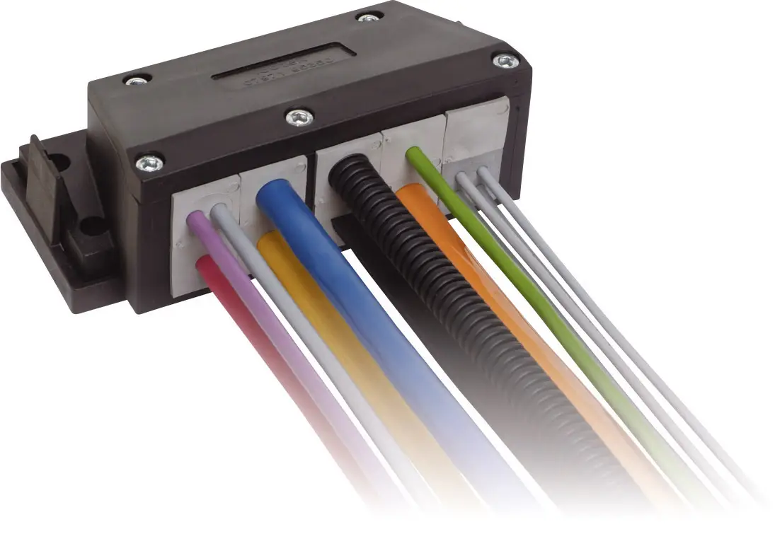 Кабельный ввод Icotek, KEL-FG A10, 42320, (Д x Ш x В) 129,7 x 57,50 x 57,5 мм, черный, 1 шт.