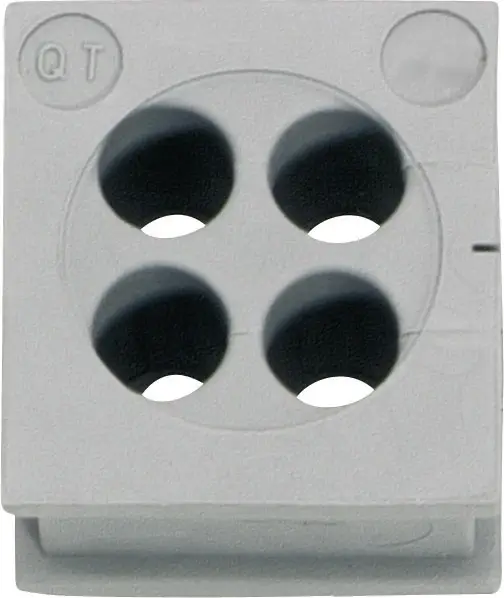 Кабельний сальник Icotek, QT 4/5, 42584, сірий, 1 шт.