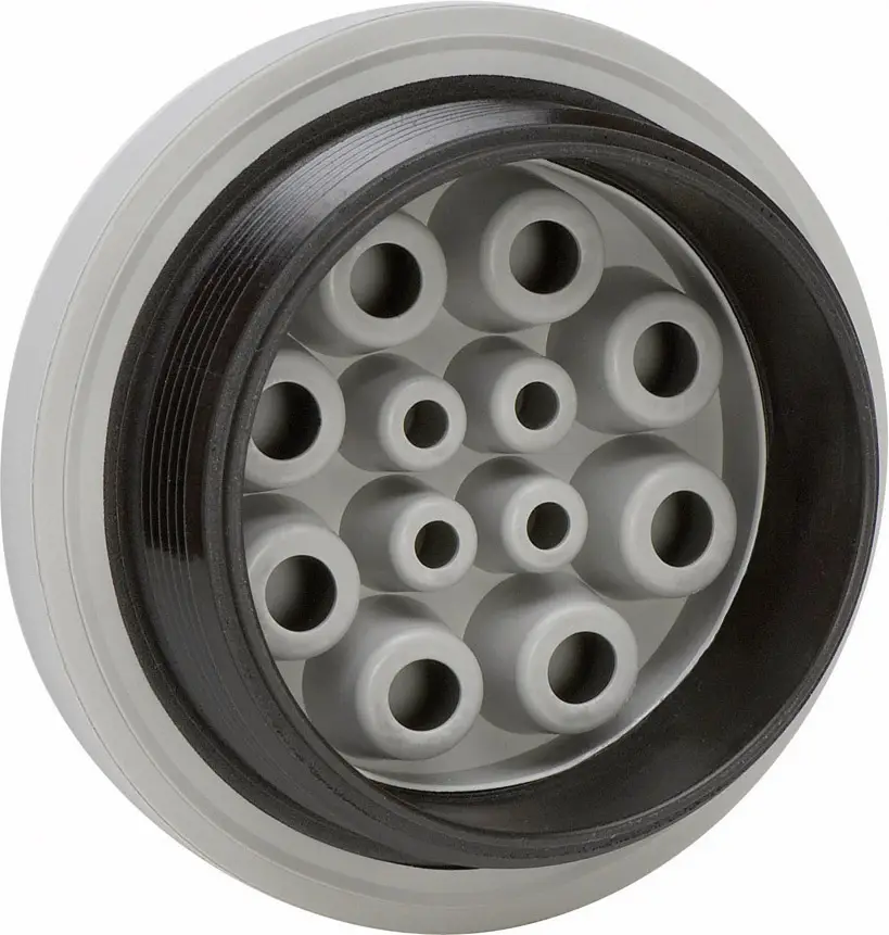 Кабельний сальник Icotek, KEL-DPZ 40/8, 43741, сірий, 1 шт.