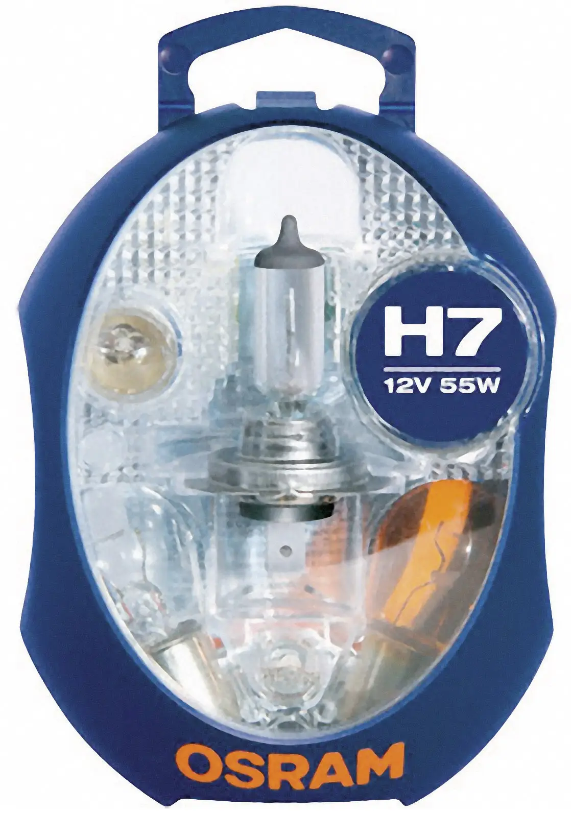 Коробка с автомобильными лампами Osram H7, 55 Вт, 12 В, PX26d, CLKMH7 EURO UNV
