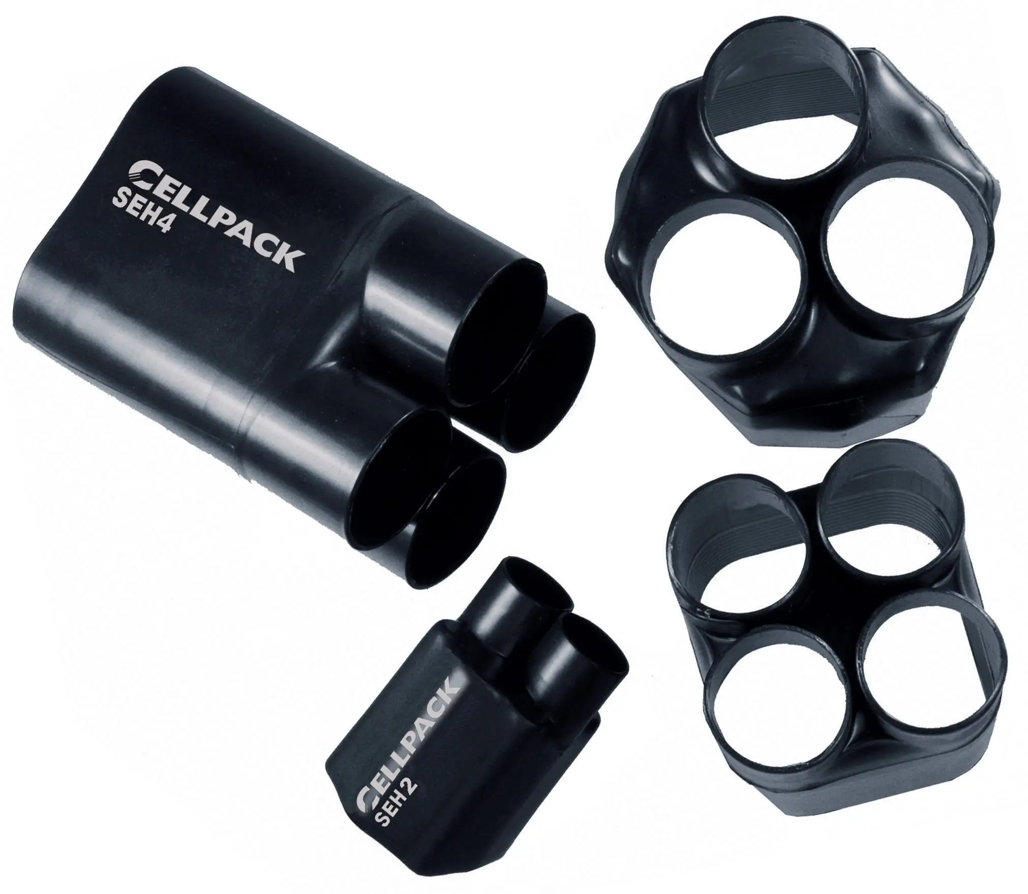 Термоусадочная трубка CellPack 169471 с тремя жилами, SEH3/25-9/B, 1 шт.
