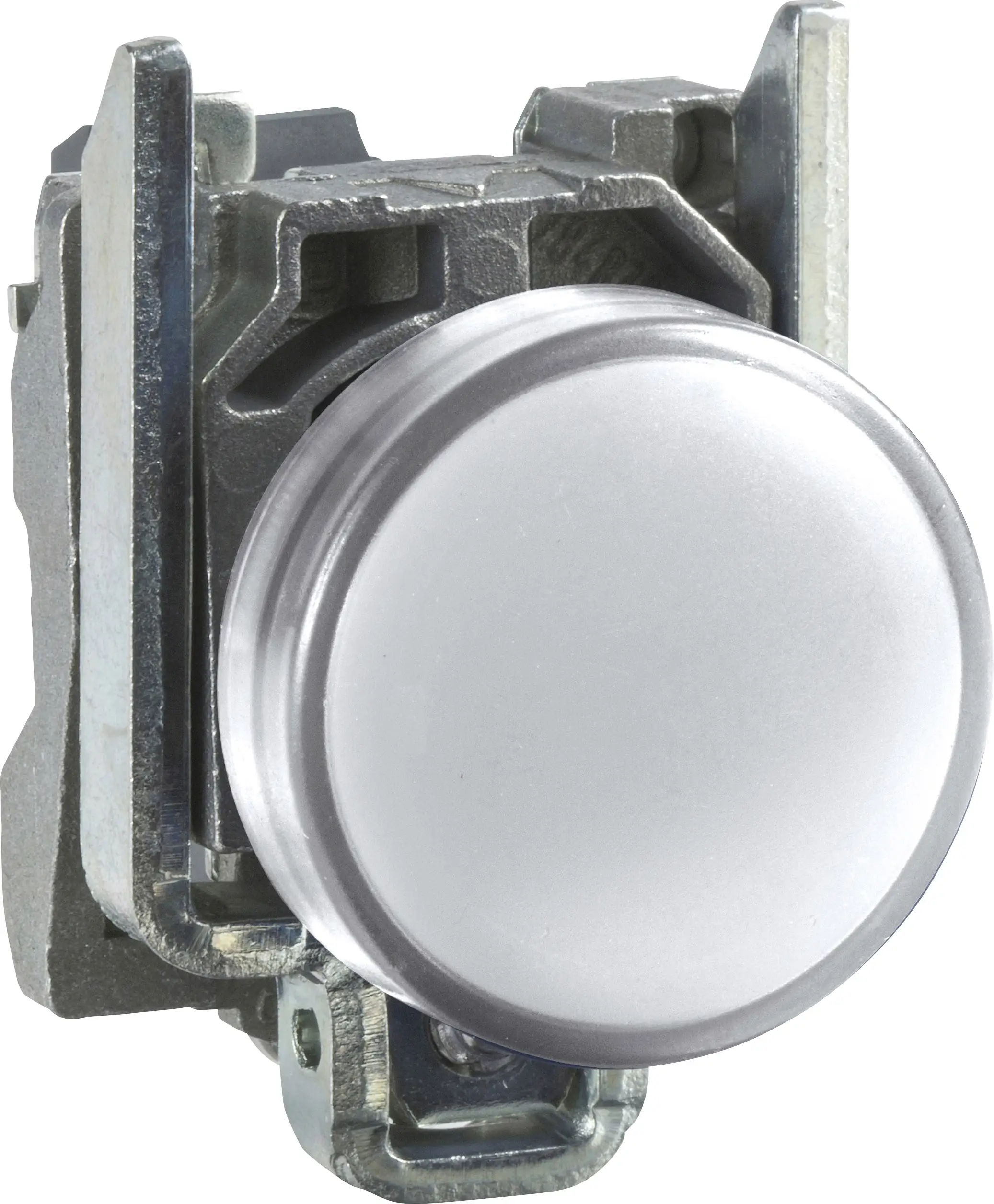 Кнопка з підсвічуванням Schneider Electric Harmony XB4BVB1, 24 В/DC/AC, IP66, біла