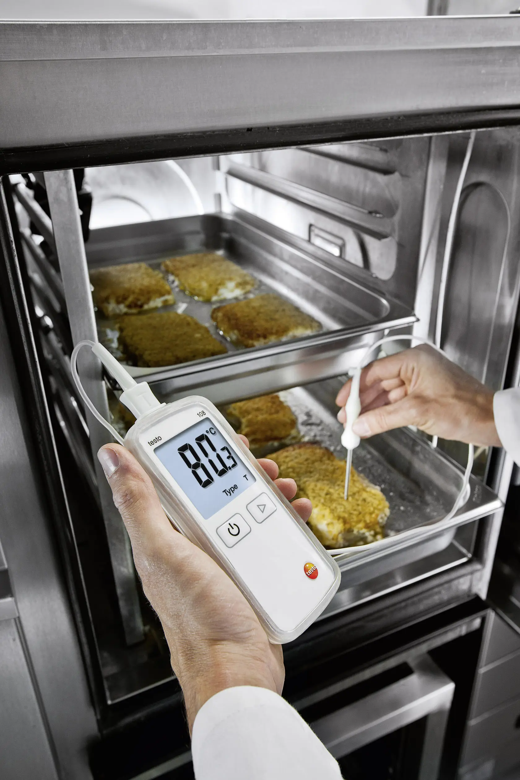 Термометр Т-типа testo 108-2 0563 1082, -50 - +300 °C