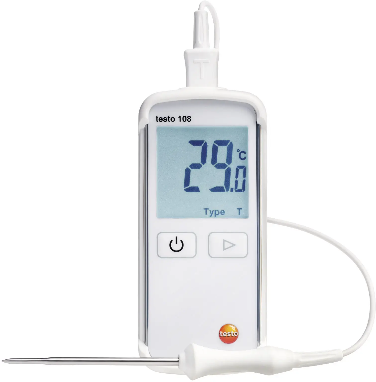 Термометр Т-типа testo 108-2 0563 1082, -50 - +300 °C
