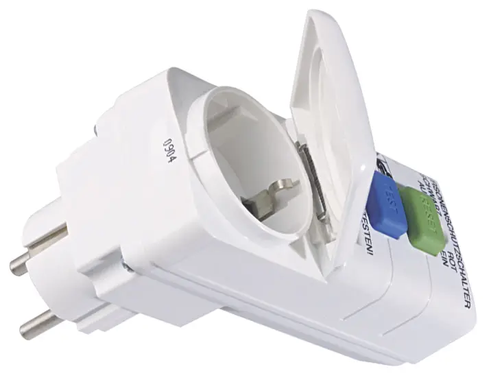 Выключатель индивидуальной защиты PRCD 230 В Bachmann 919284, белый, IP44