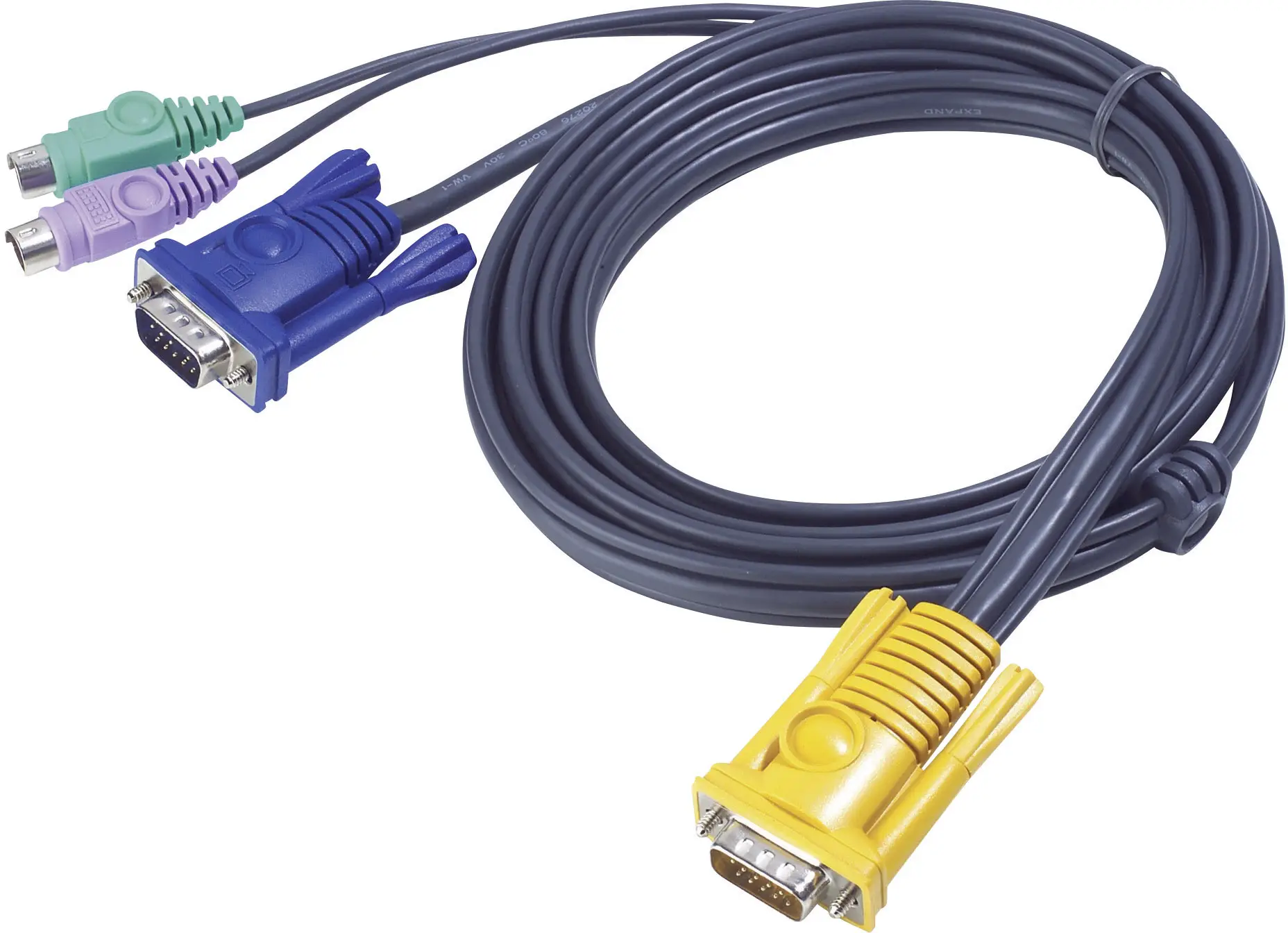 KVM-кабель ATEN 2L-5202P 2L-5202P VGA, PS/2, 1,80 м