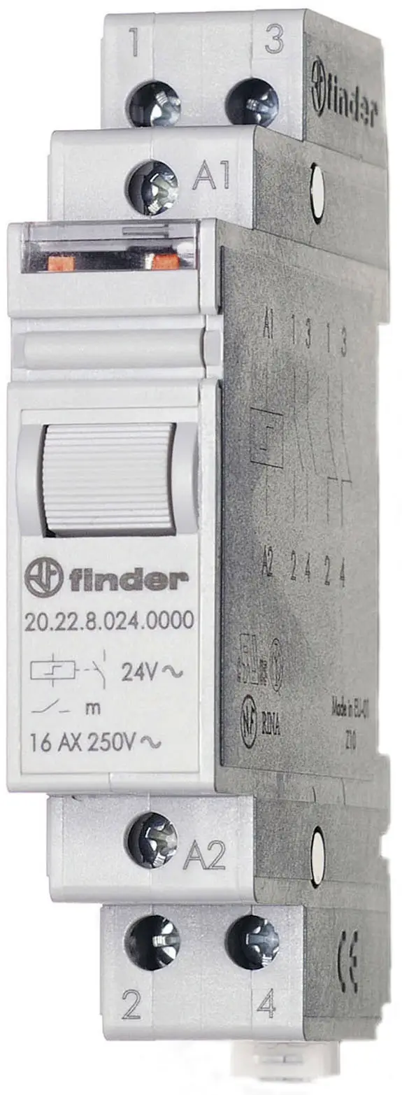 Вимикач перенапруги Finder 20.22.9.012.4000 20.22.9.012.4000, 4000 ВА, 16 А