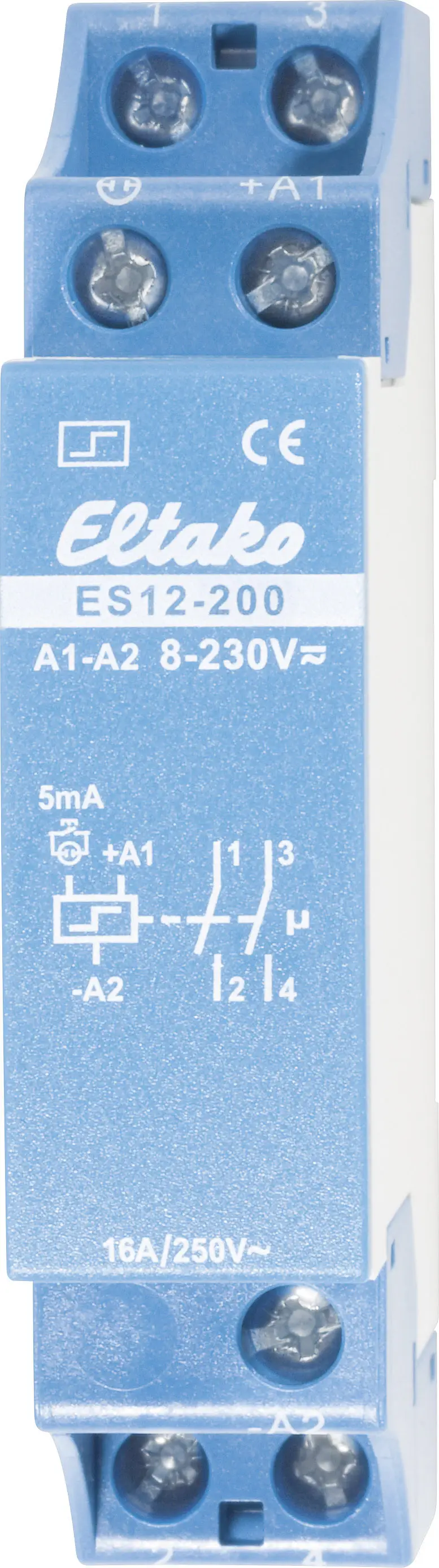 Захист від перенапруги Eltako ES12-200 2 НО 230 В/DC, 230 В/AC 16 A 2000 Вт 1 шт.