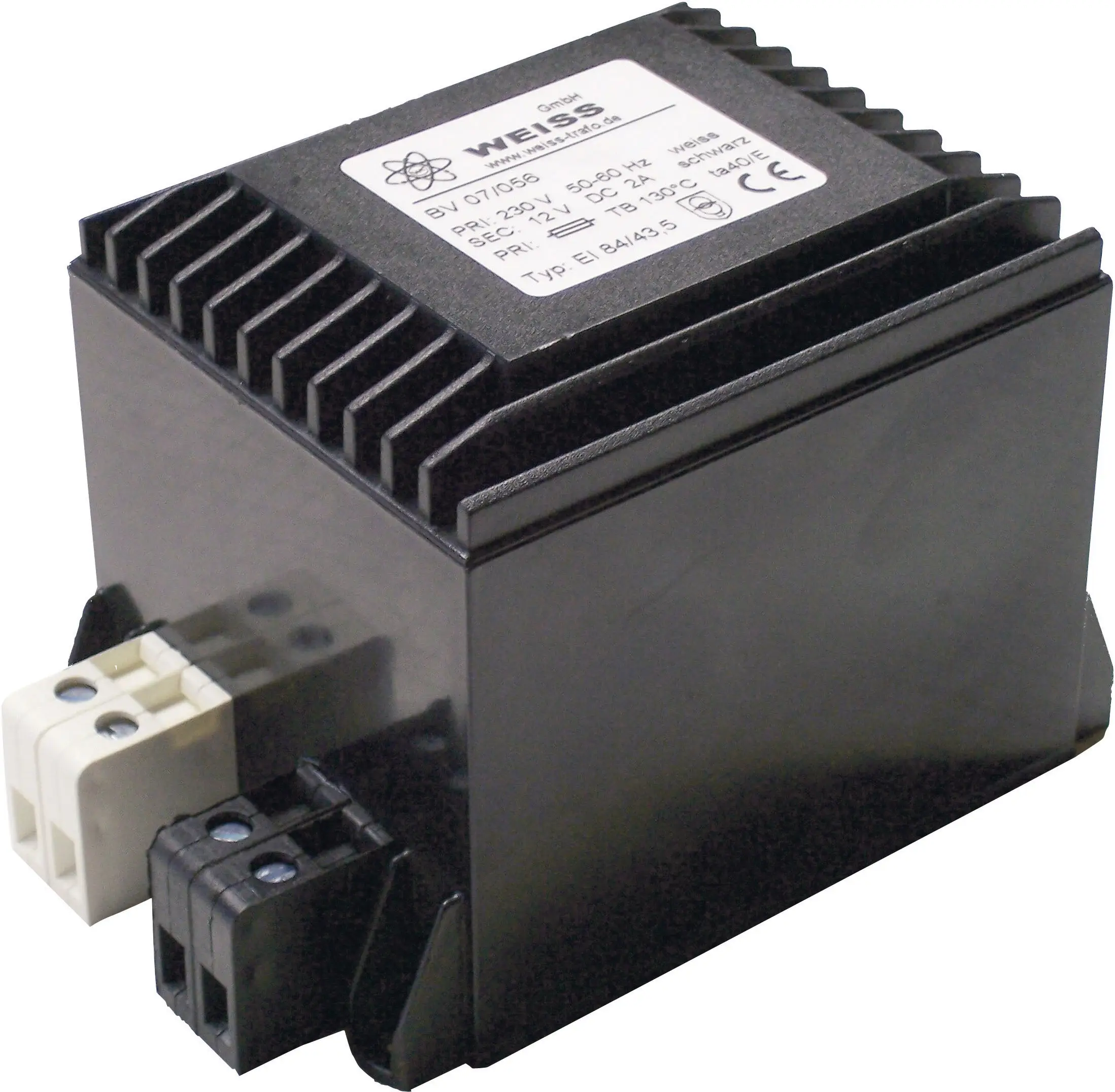 Компактный блок питания со встроенным выпрямителем EI 66 230 В N/A N/A Weiss Elektrotechnik 07/058