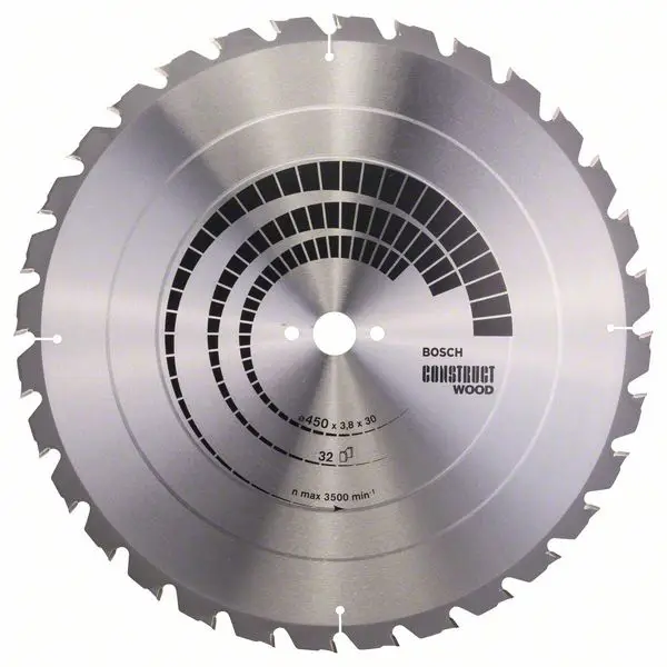 Твердосплавный отрезной диск Bosch Accessories Construct Wood 450 x 30 x 3,8 мм 1 шт.