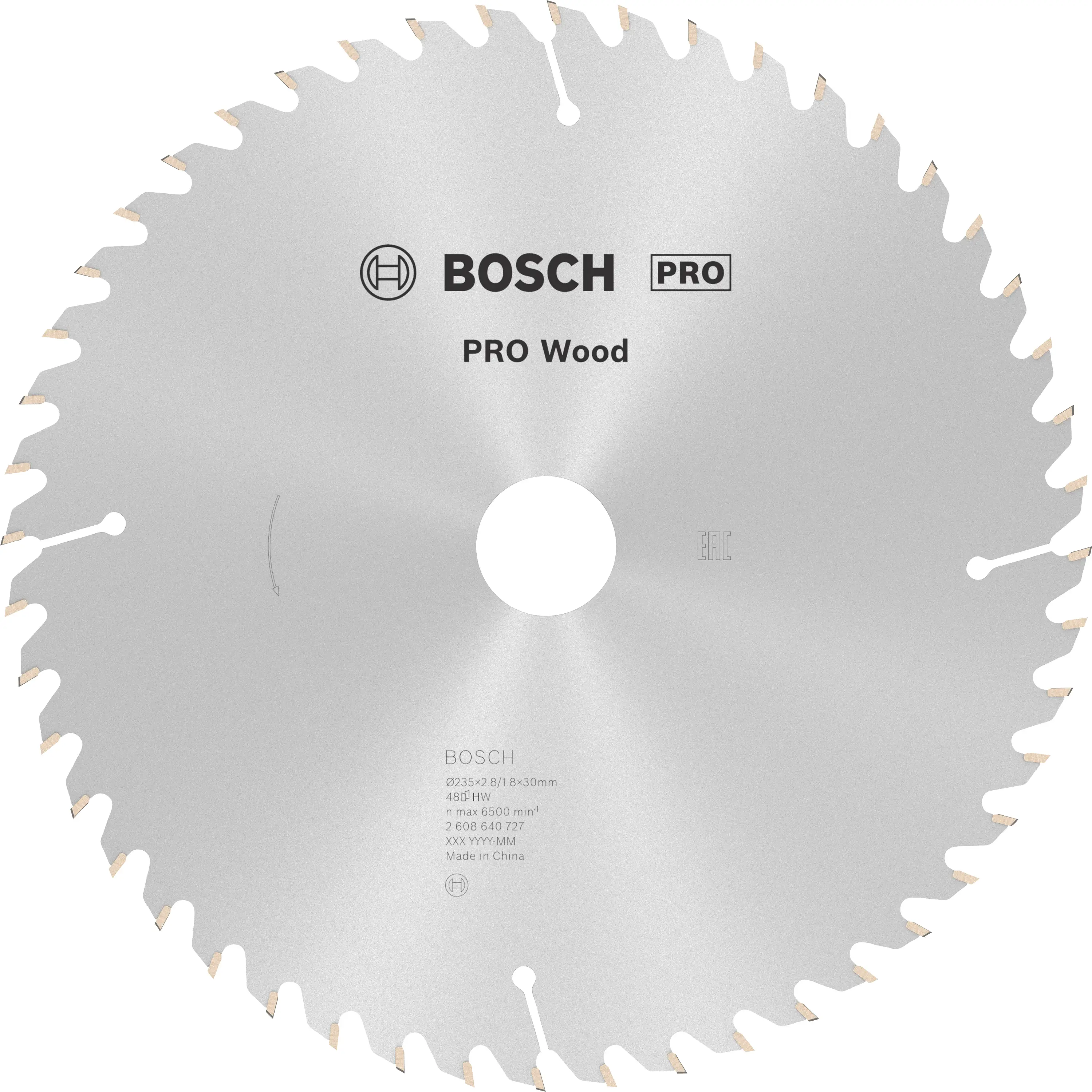 Відрізний диск Bosch Accessories Optiline Wood Carbide 235 x 30 x 2,8 мм 1 шт.