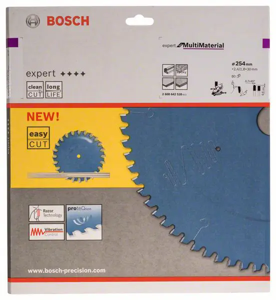Режущий диск Bosch Accessories Expert для ламинированных панелей 2608642528, 254 x 30 x 2,4 мм, количество зубьев: 80, 1 шт.
