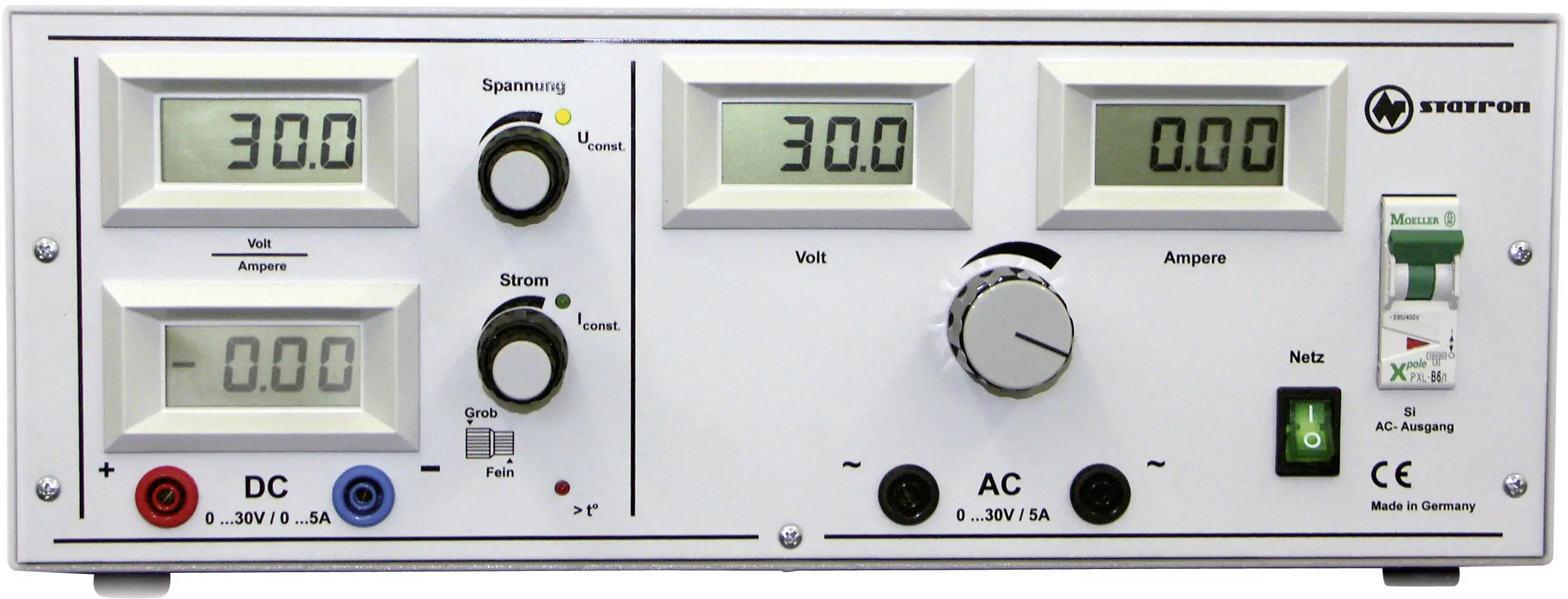 Регульований лабораторний блок живлення Statron 5340.92 0 - 30 5 A 300 Вт