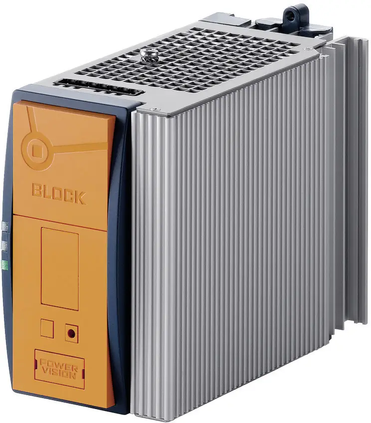Блок питания на DIN-рейку BLOCK PVSE 400/24-20, 24 В/DC, 20 А, 480 Вт