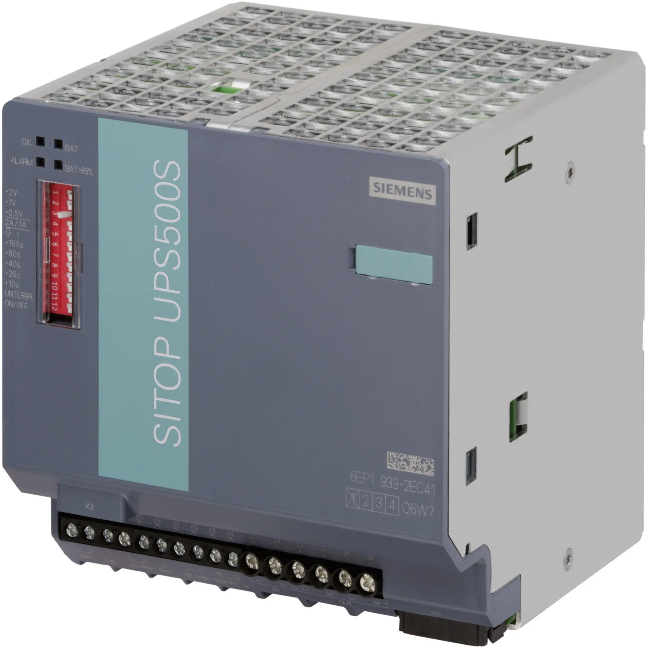 ИБП Siemens SITOP UPS500S 5 кВт, 24 В пост. тока, 22,5 - 29 В пост. тока, 15 А