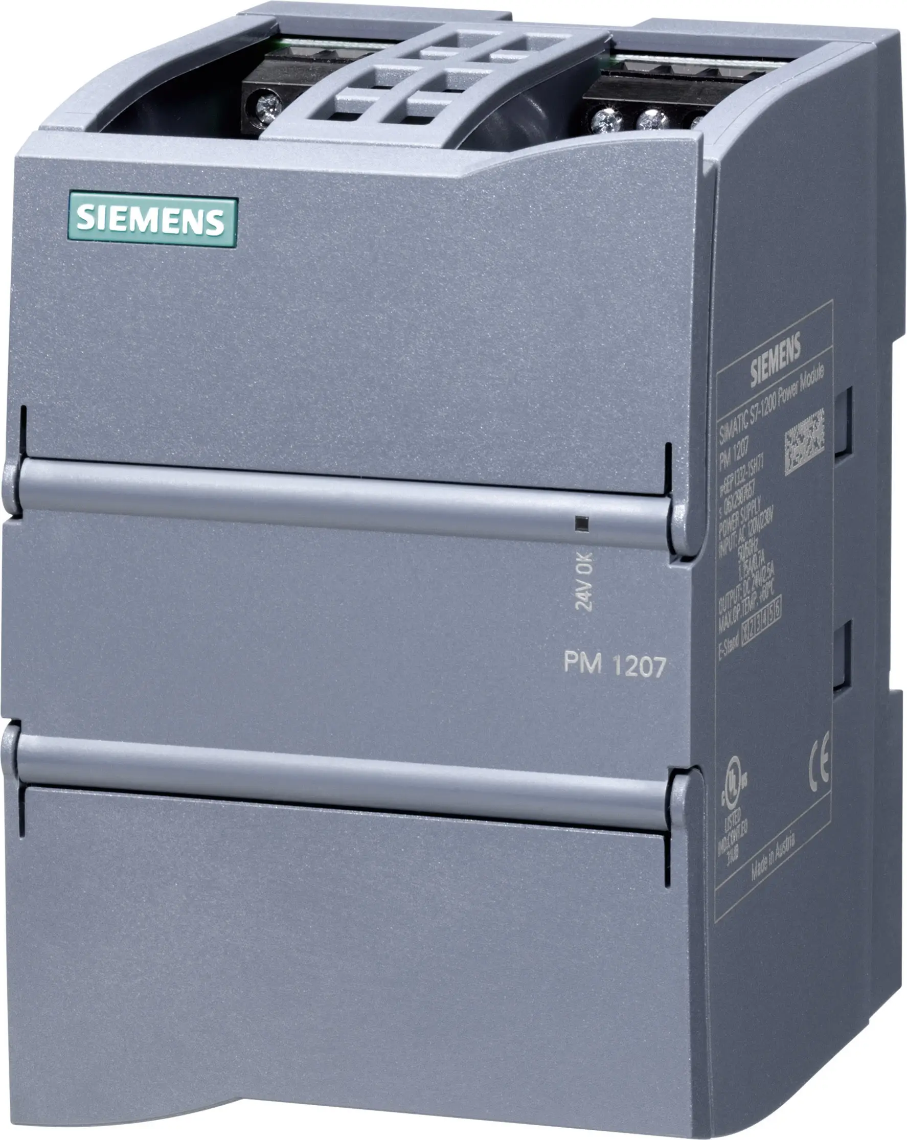 Блок питания на DIN-рейку Siemens SIMATIC PM 1207 24 В/2,5 А, 24 В/постоянный ток, 2,5 А, 60 Вт