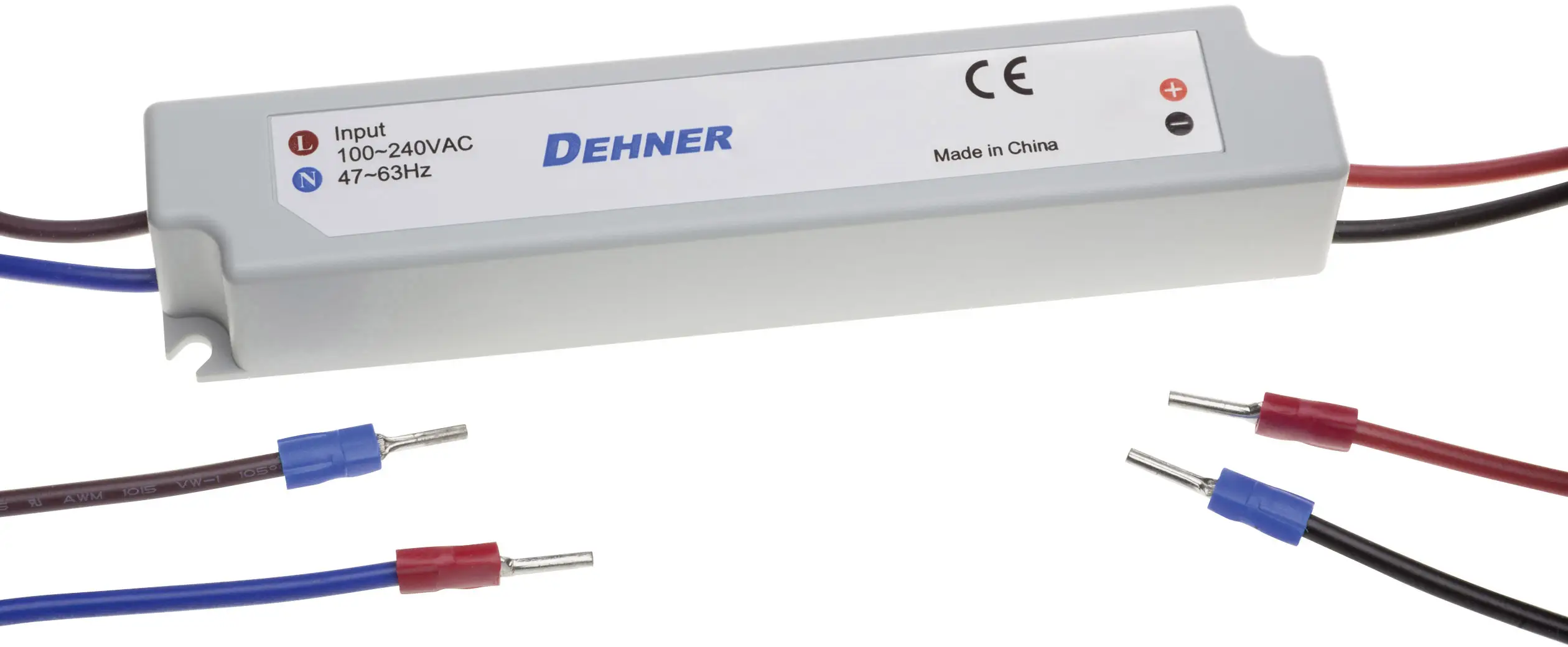 Блок питания для светодиодов LED-12V20W-IP67 Dehner Elektronik, 12 В/DC, 16 А, 20 Вт