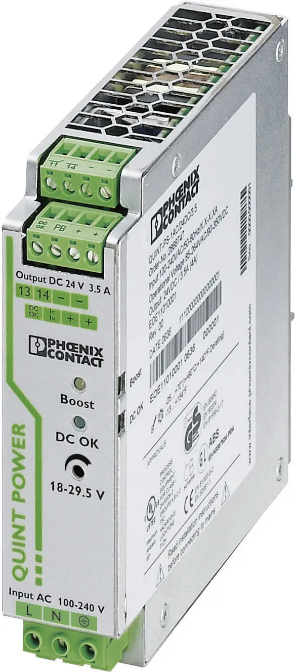 Блок живлення на DIN-рейку Phoenix Contact QUINT-PS/24DC/24DC/ 5, 24 В/DC, 5 А, 120 Вт